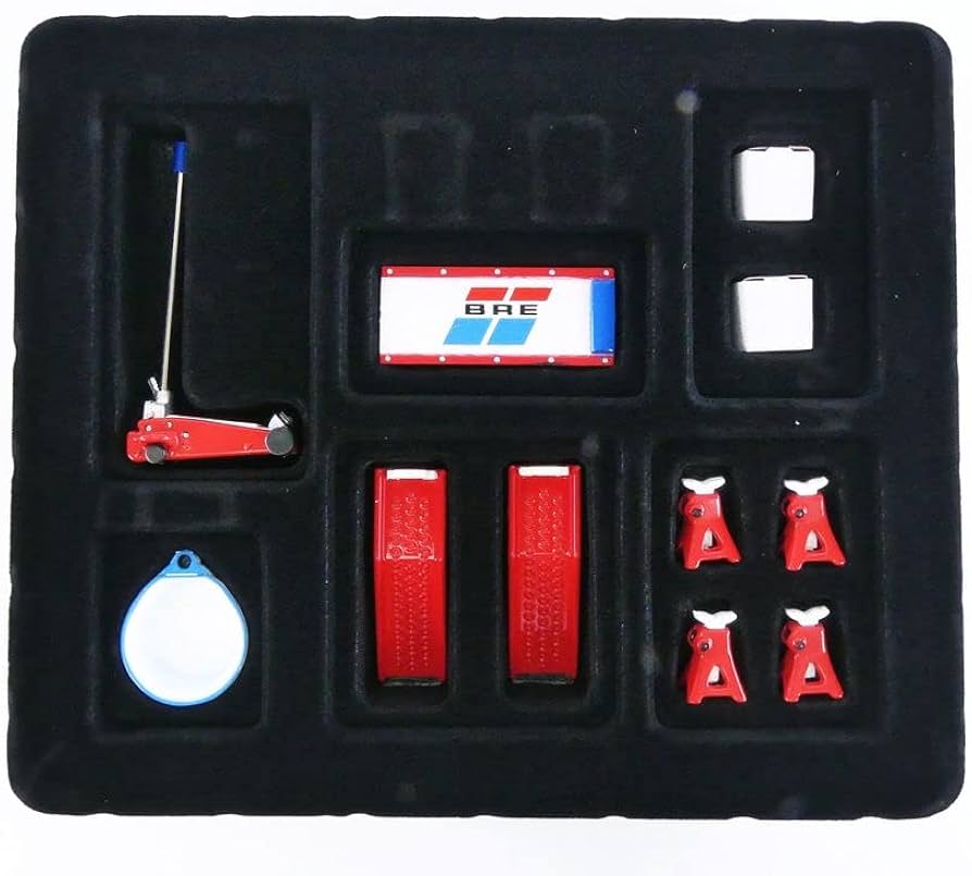 GMP 1/18 ブロック　レーシング　エンタープライズ　ショップツール セット Amazon.co.jp: GMP 1/18 ショップツールセット #2